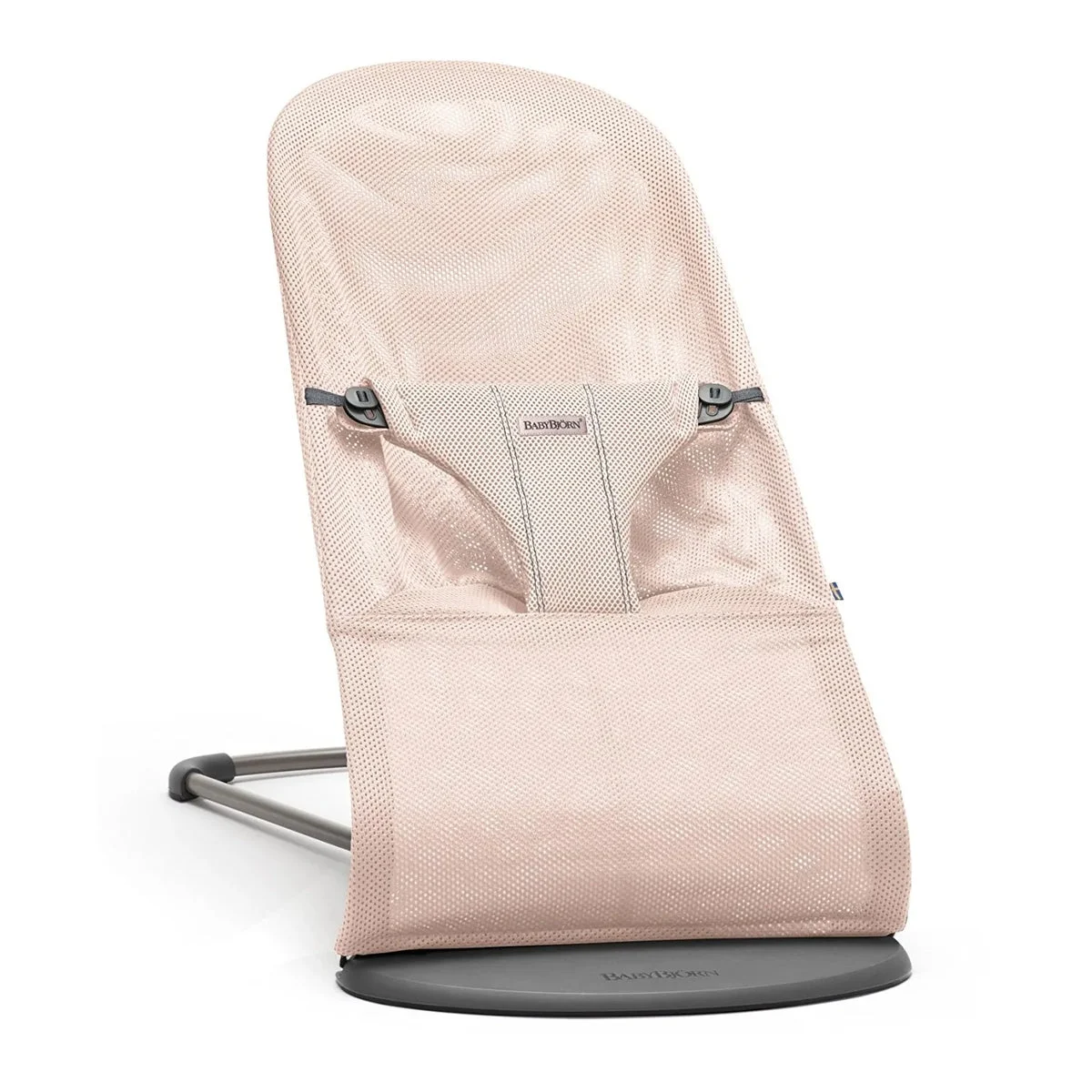 BabyBjörn Bouncer Bliss, Powder pink, Mesh