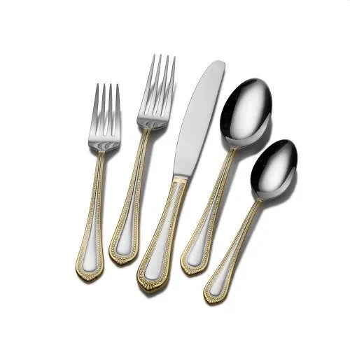 Mikasa Gold 65-Piece Flatware Set