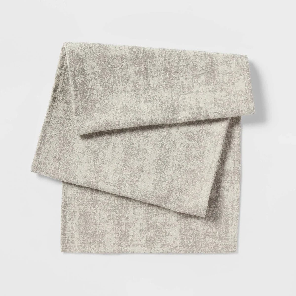 Threshold Jacquard Luxe Table Runner - Gray