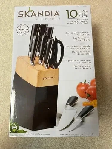 Skandia 10-Piece Knife Set By Goofy Turtle