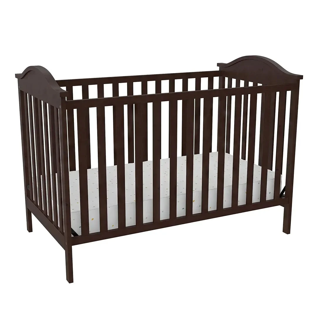 Baby Relax Adele 3-in-1 Convertible Crib - Espresso