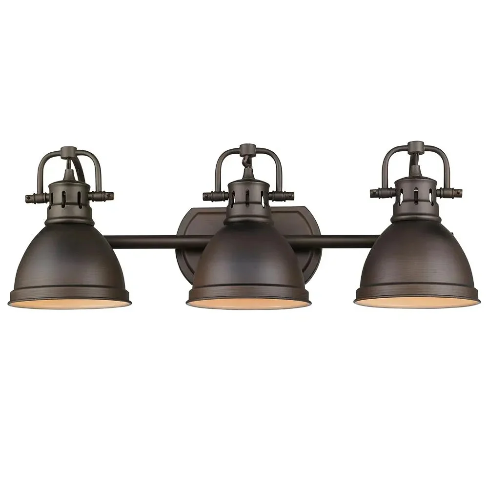 Hashtag Home 3-Light Vanity Light - Rubbed Bronze