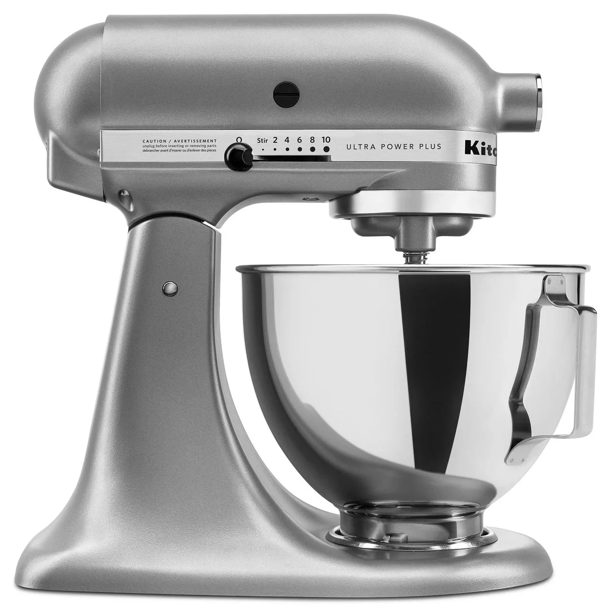 KitchenAid 4.5qt. Ultra Power Plus Tilt-Head Stand Mixer- Light Silver