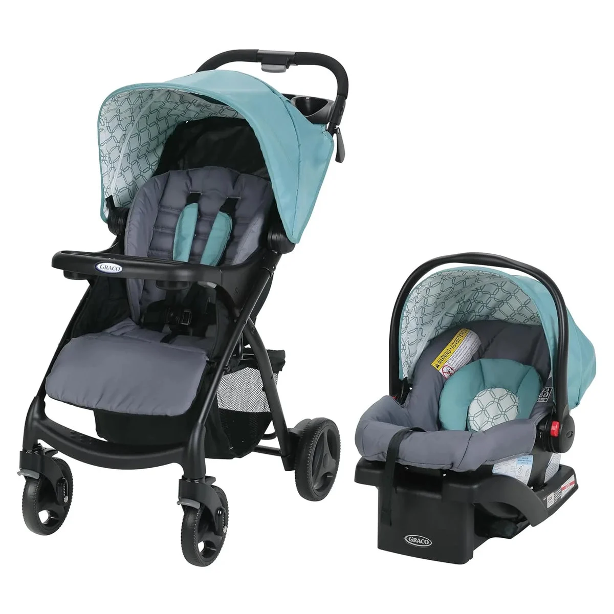Graco Verb Travel System - Merrick (See Description)