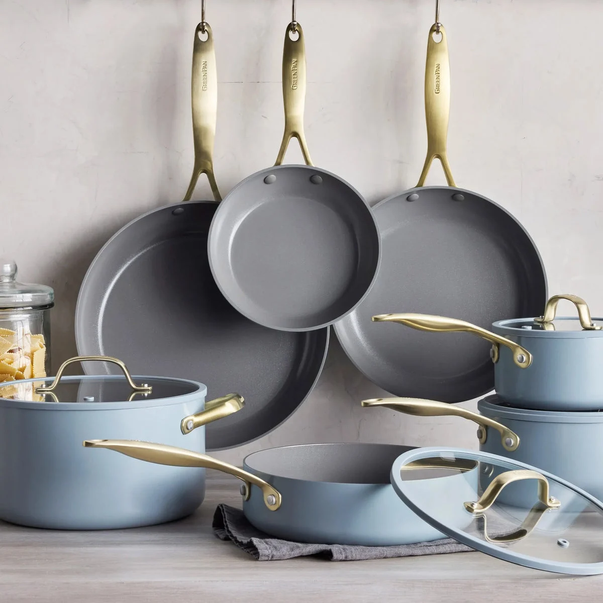 GreenPan Cookware Set - Taupe