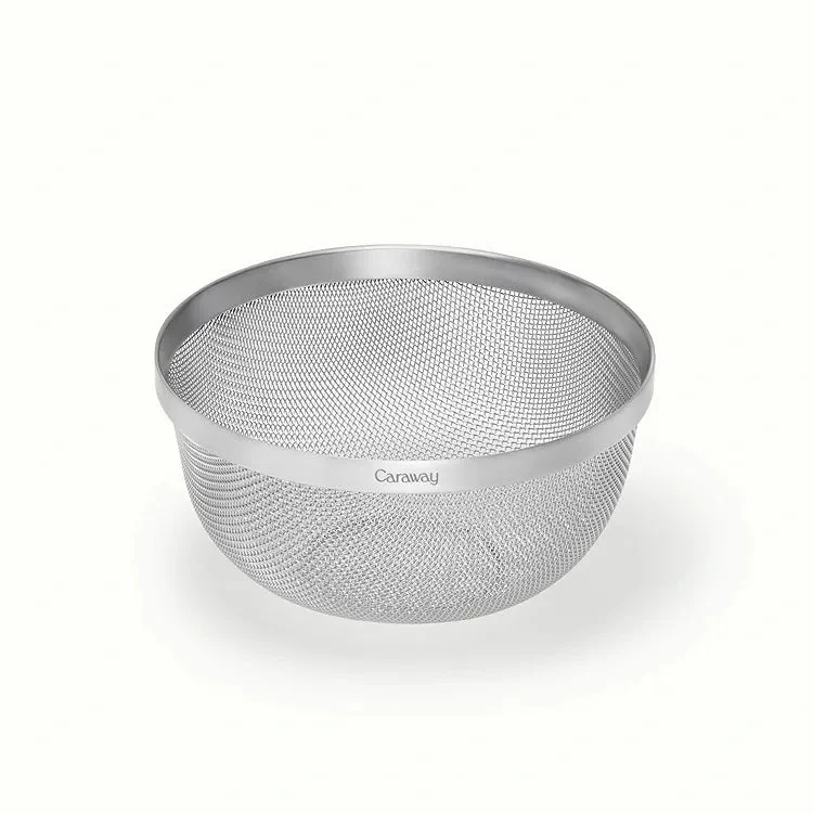 Caraway 2qt Small Stainless Steel Strainer