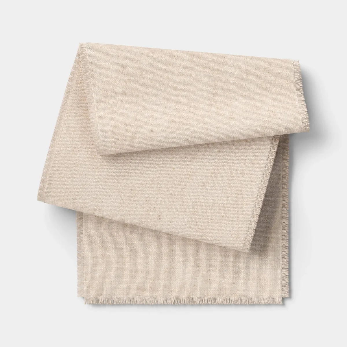 Threshold Table Runner - Natural Woven