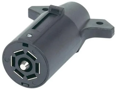 Husky Towing Trailer Side Plug 7 RV Blade Without Wire Bulk Package 30140