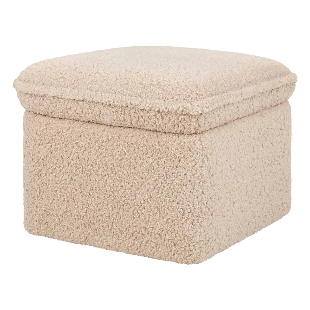 Babyletto Cali Storage Ottoman - Chai Shearling