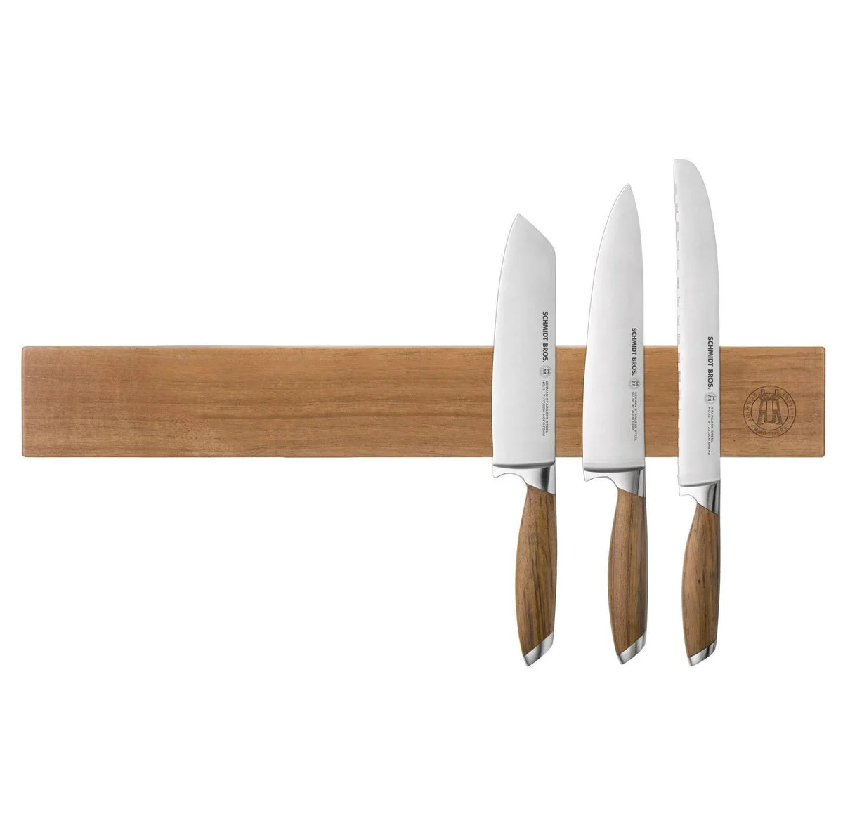 Schmidt Bros Cutlery Magnetic Knife Holder - Acacia