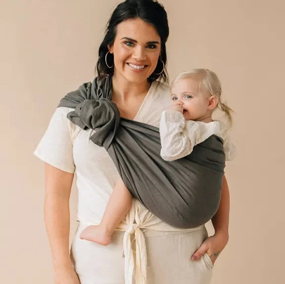 Wild Bird Wildbird Ring Sling Baby Carrier - Chickadee/Rose Gold Ring