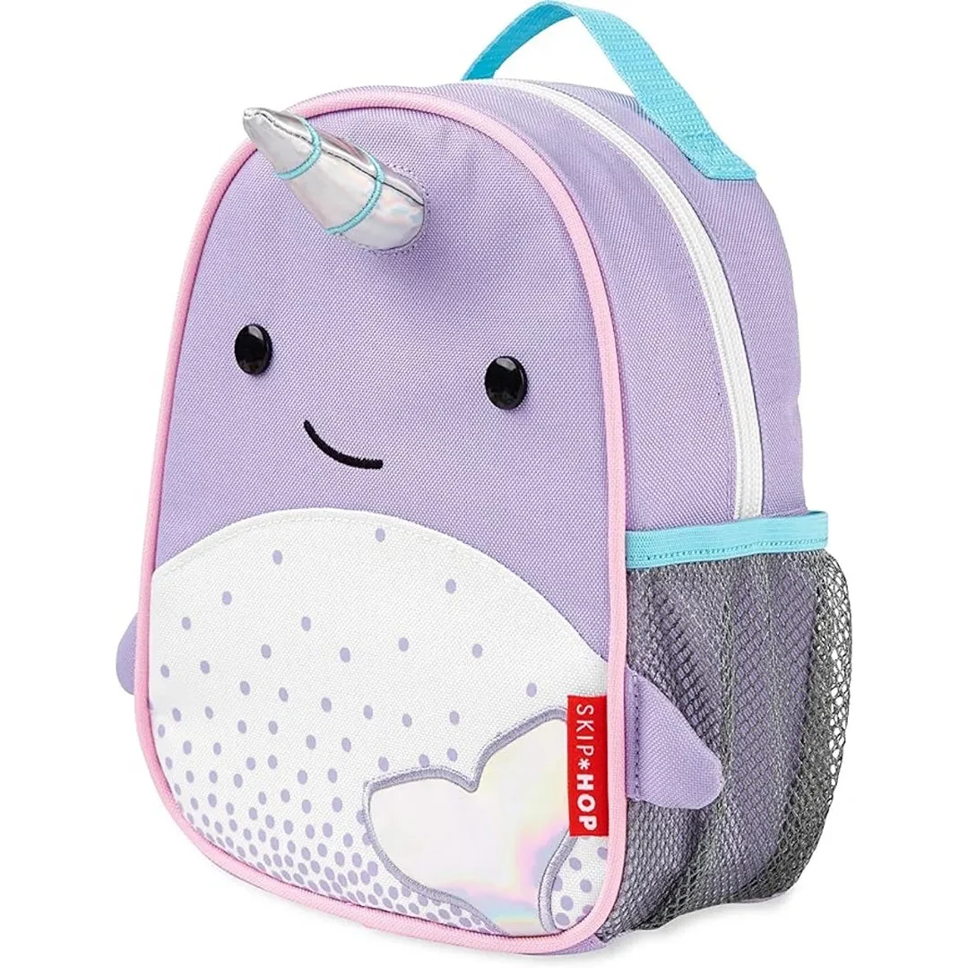 Skip Hop Mini Backpack with Saftey Harness - Narwhal