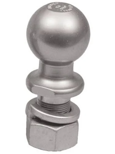 Husky Towing 2" Ball 7500 LB Gross Tow Cap 1" Shank Dia 2-1/8" Shank Length Chrome Steel 32913