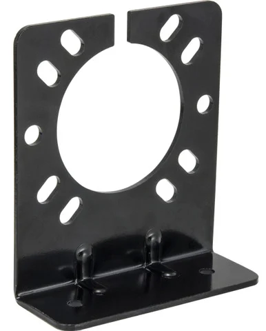 Husky Towing For Use With 7 RV Blade and 6 Pole Round Vehicle End Socket Bolt-On Black Single 33069
