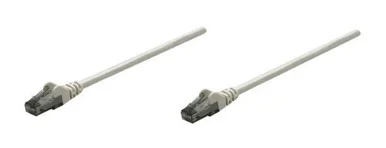 Intellinet Network Solutions 334129 Cat.6 UTP Patch Cable - Category 6 for Network Device - 10 ft - 1 x RJ-45 Male Network - 1 x RJ-45 Male Network - Gold-Plated Contacts - Gray