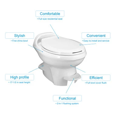 Thetford Marine 34433 Hybrid RV Toilet