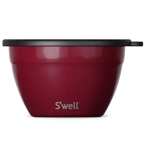 S'well 64oz Stainless Steel Salad Bowl Kit With Silicone Lid