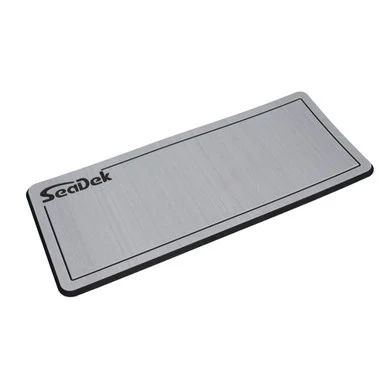 Seadek 37926-80324 Dual Density Helm Pad - 16" X 39" 20mm - Large - Storm Gray W/black Laser Sd Logo