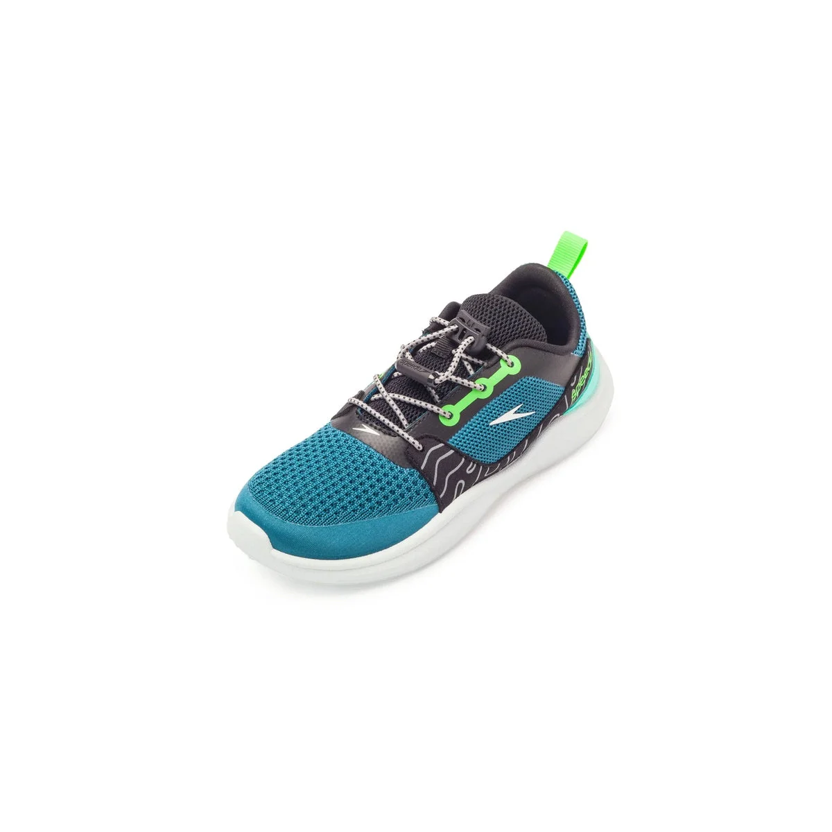 Speedo Junior Watertrek Lightweight Water Shoes - Green/Black