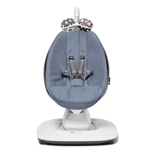 4Moms mamaRoo Multi-Motion Baby Swing Smart Connectivity - Slate Blue
