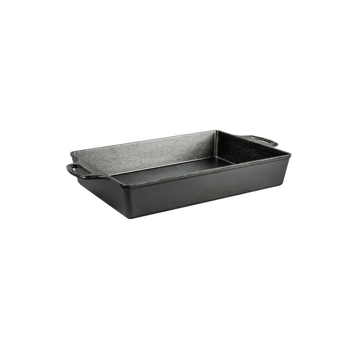 Lodge Cast Iron Baking Casserole - Black - 6.4qt
