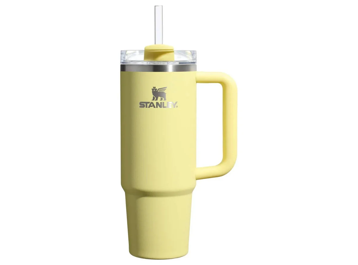 Stanley 30 oz Stainless Steel H2.0 Flowstate Quencher Tumbler- Lemonade (See Description)