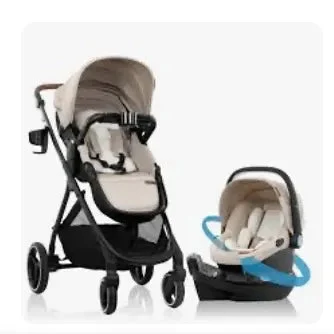 Evenflo Shyft Intuiti+ Travel System featuring Revolve180 LiteMax NXT with SensorySoothe Green and Gentle