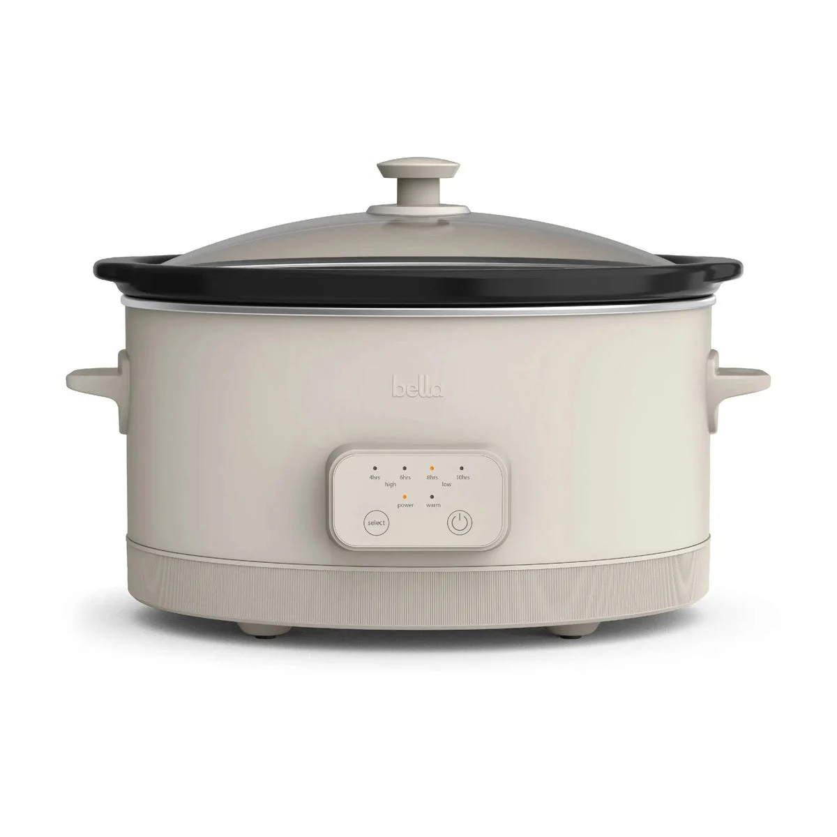 Bella 6qt Programmable Slow Cooker - Oatmilk