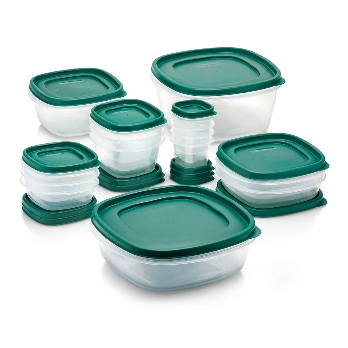 Rubbermaid 30pc Food Storage Container Set with Easy Find Lids- Forest Green