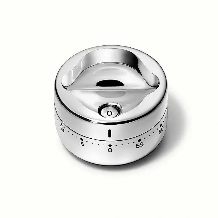 Caraway Mechanical Kitchen Timer - Stainless Steel