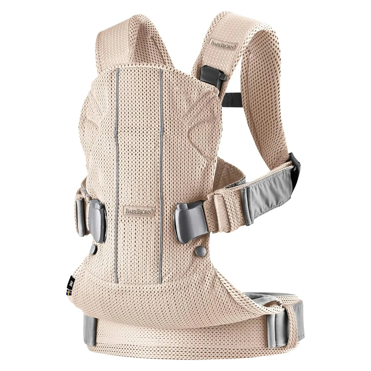 BabyBjörn Baby Carrier One Air, 3D Mesh - Pearly Pink (See Description)