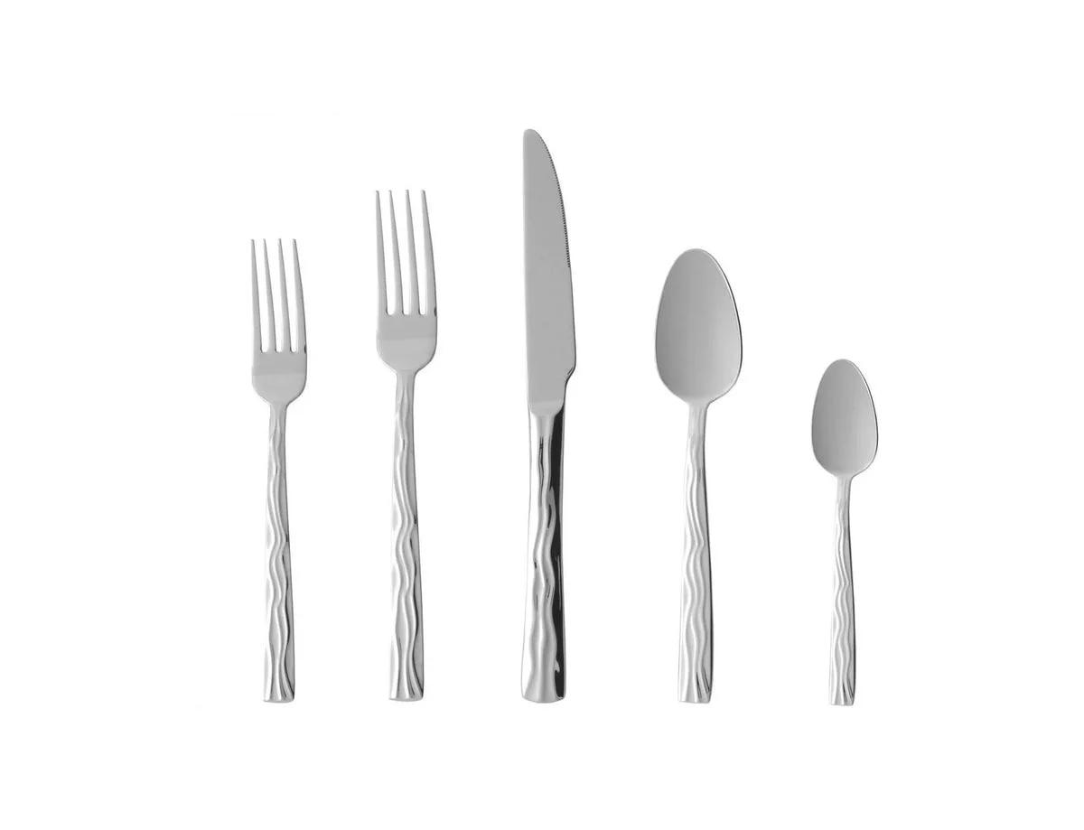 Fortessa 5-Piece Dorada Flatware Set