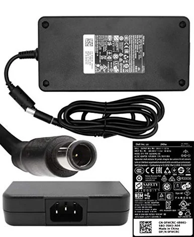 Dell Computer 3KWGY Kit 240w Ac Adapter 6ft Cord Pwr