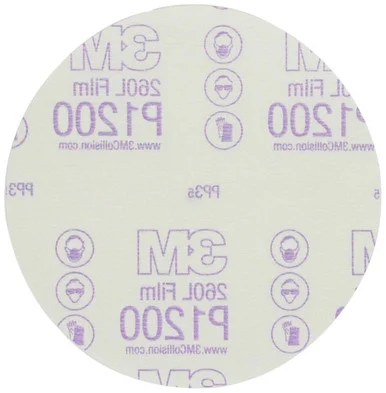 3m Company 3M-1103 Red Abrasive Stikit Disc, 6 In, P1200, 25 Discs Per Box 1103_59