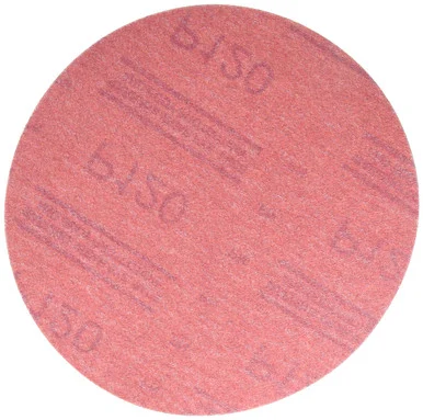 3m 3M-1224 Red Abrasive Hookit Disc, 6 In, P120, 50 Discs Per Box 1224_59