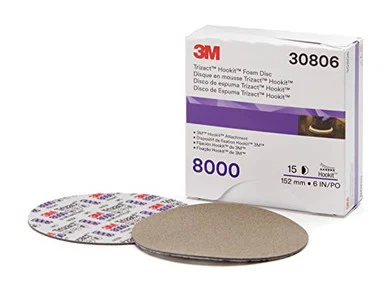 3m 30806 Trizact Hookit Foam Disc 6 In 8000 Pk60 30806_59