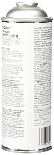 3m 3M-8964 No Cleanup High Coverage Body Schutz Coating 08964, 22 Fl Oz 8964_59