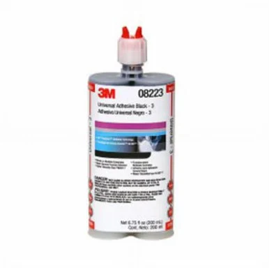 3m 3MA-8223 Automix Universal Adhesive 08223 Black, 200 Ml Cartridge, 6/cs 8223_59