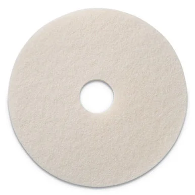 Americo Manufacturing Co 401213 Polishing Pads, 13" Diameter, White, 5/ct