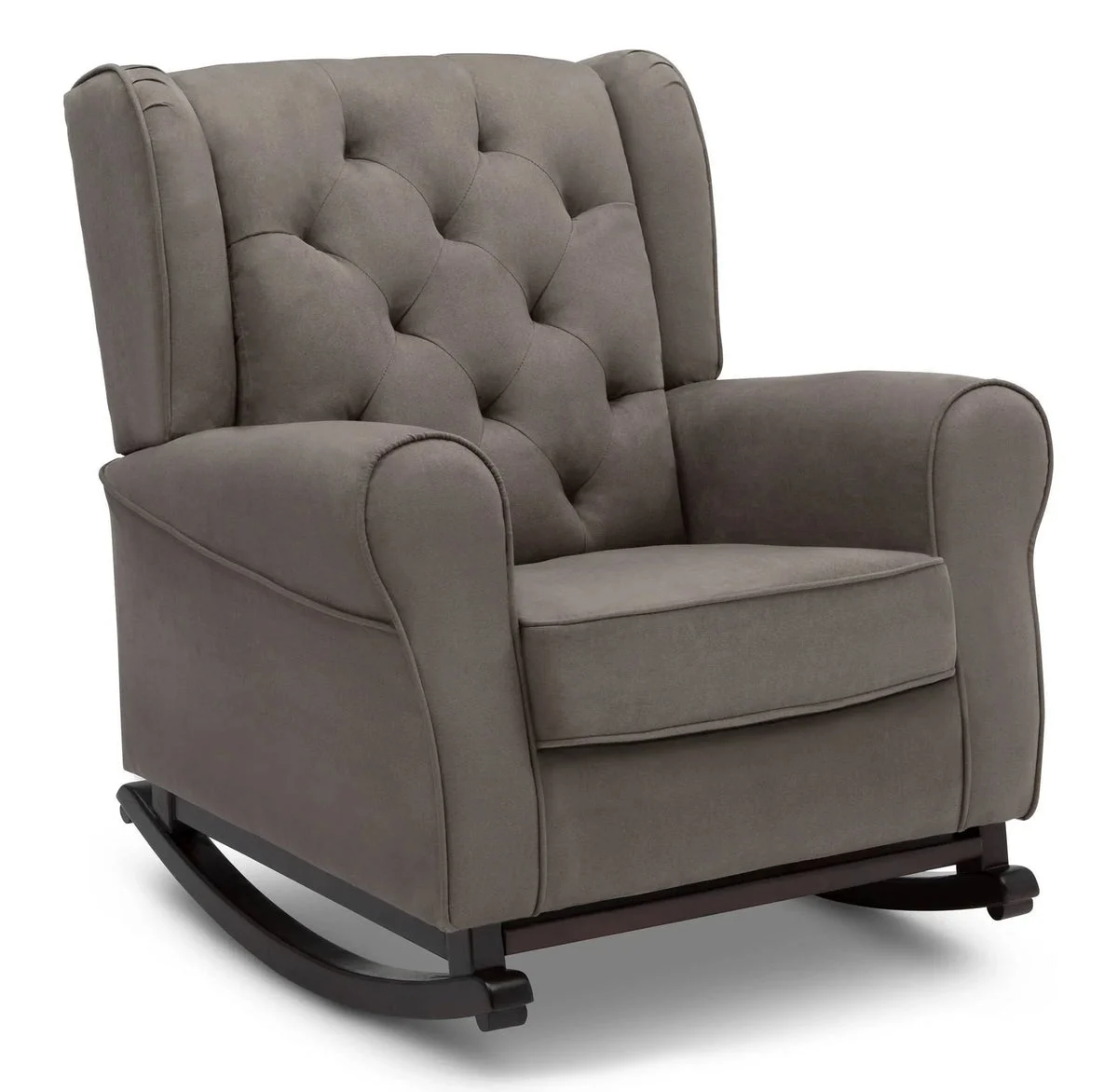 Delta Children Emma Nursery Rocking Chair - Graphite