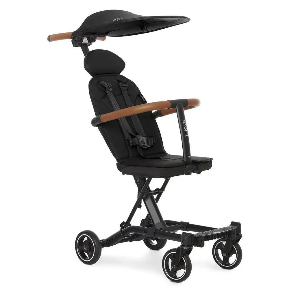 Evolur Cruise Rider Stroller with Canopy - Black