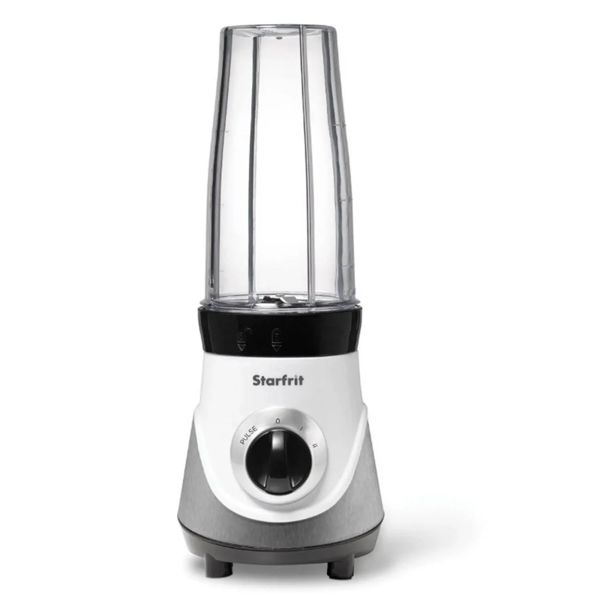 Starfrit 2-Speed Personal Blender - White: Portable Smoothie & Bullet Blender