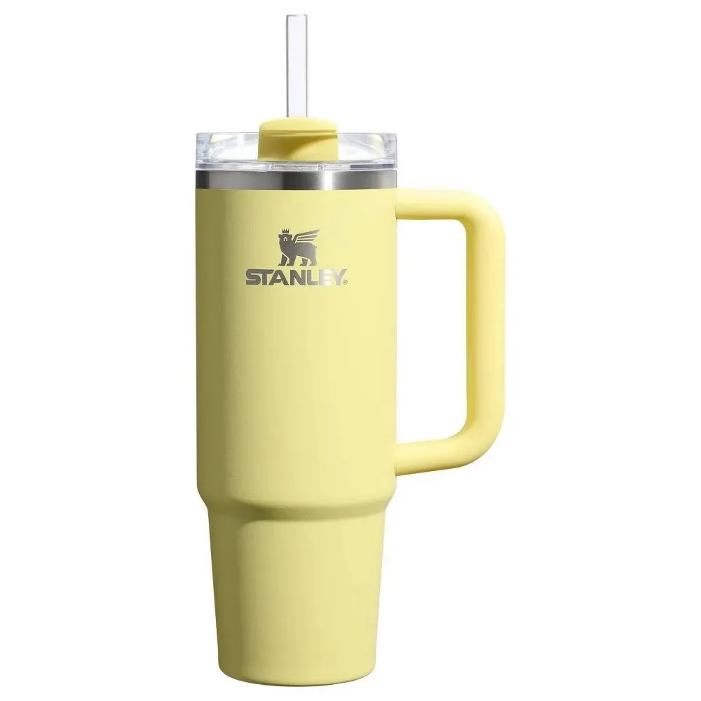 Unbranded/Generic Stanley 30 Oz Stainless Steel H2.0 Flowstate Quencher Tumbler Lemonade