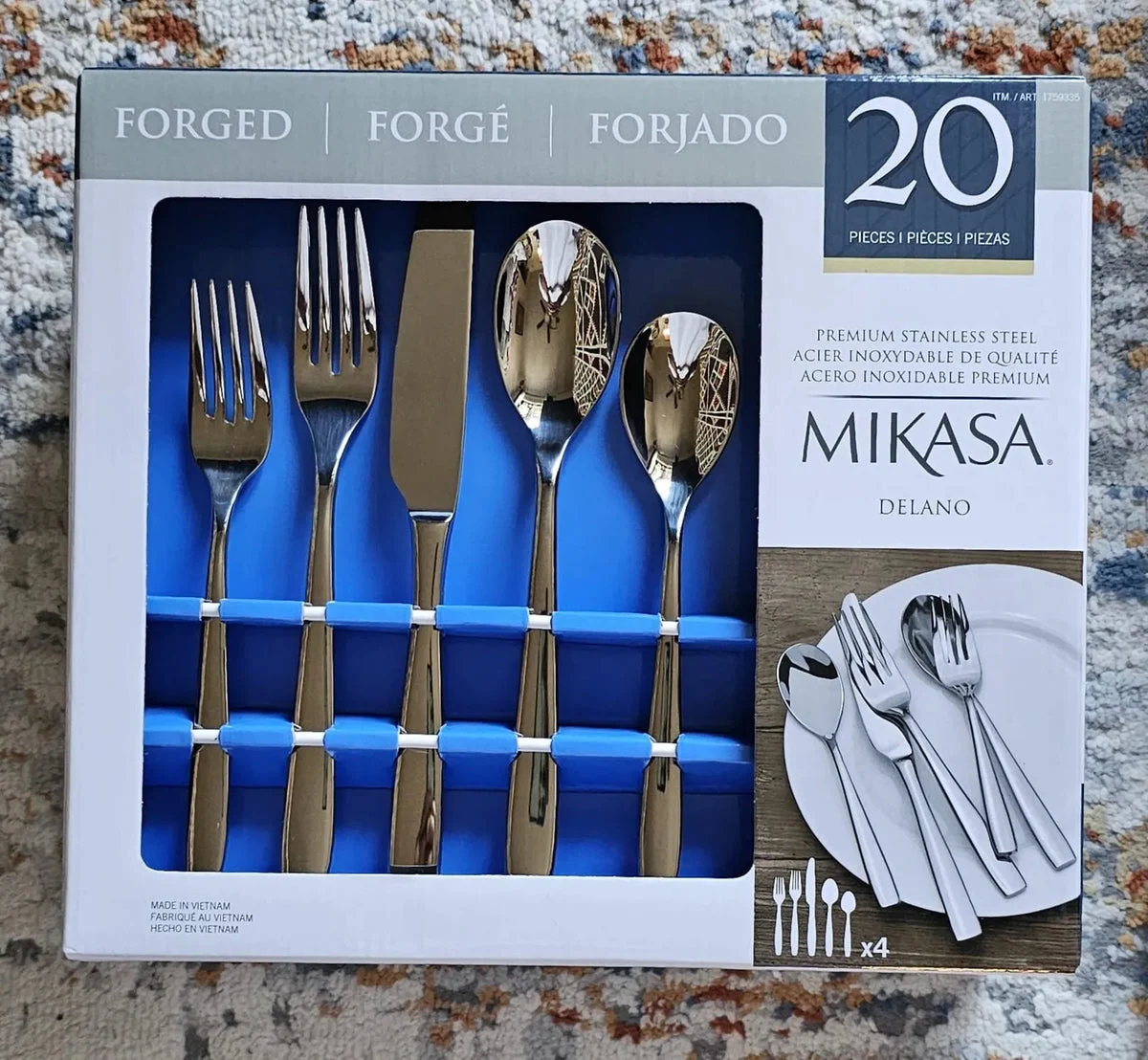 Ikasa Delano 20-piece flatware (Service for 4)