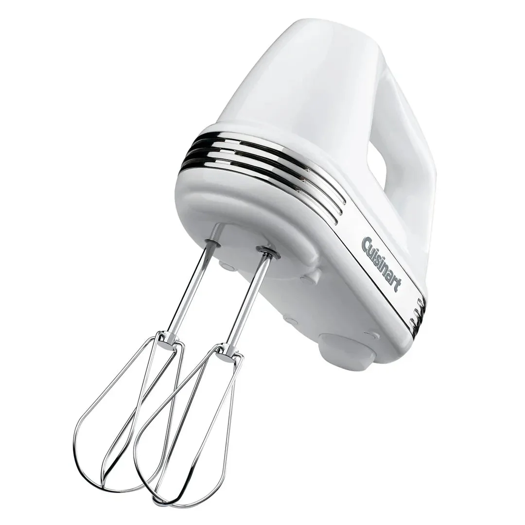 Cuisinart Power Advantage 5-Speed Hand Mixer White: Handheld Kitchen Mixer