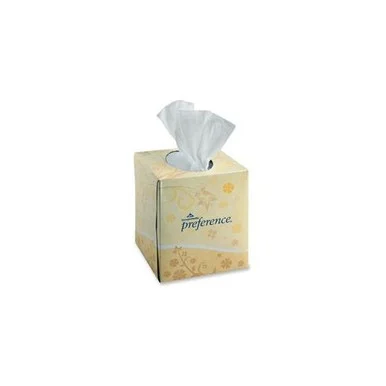 Georgia-pacific Preference Facial Tissue - 2 Ply - 100 Sheets/pack - 100 / Box - 7.65" X 8.85" - White (GEP46200)