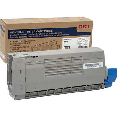 Oki Original LED Toner Cartridge - Black - 1 Each (46507604)