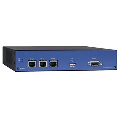 Adtran Netvanta 3140 Fixed Port Secure Access Ethernet Router - 3 Ports - Management Port - Slotsgigabit Ethernet - Power Supply - 1u - Rack-mountable, Wall Mountable (4700341f2)