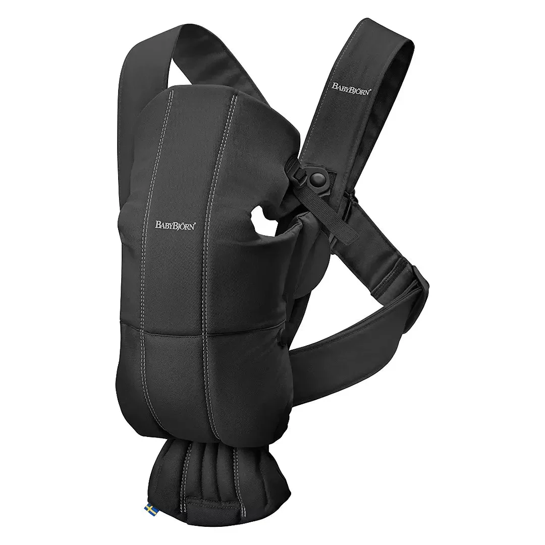 BabyBjörn Baby Carrier Mini - Woven Black