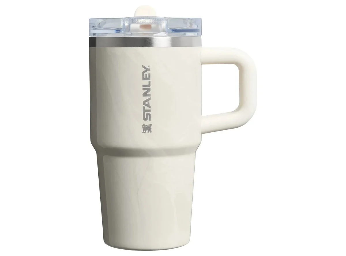 Stanley 20 oz Stainless Steel Quencher Pro Tour Tumbler - Calcite Calacatta